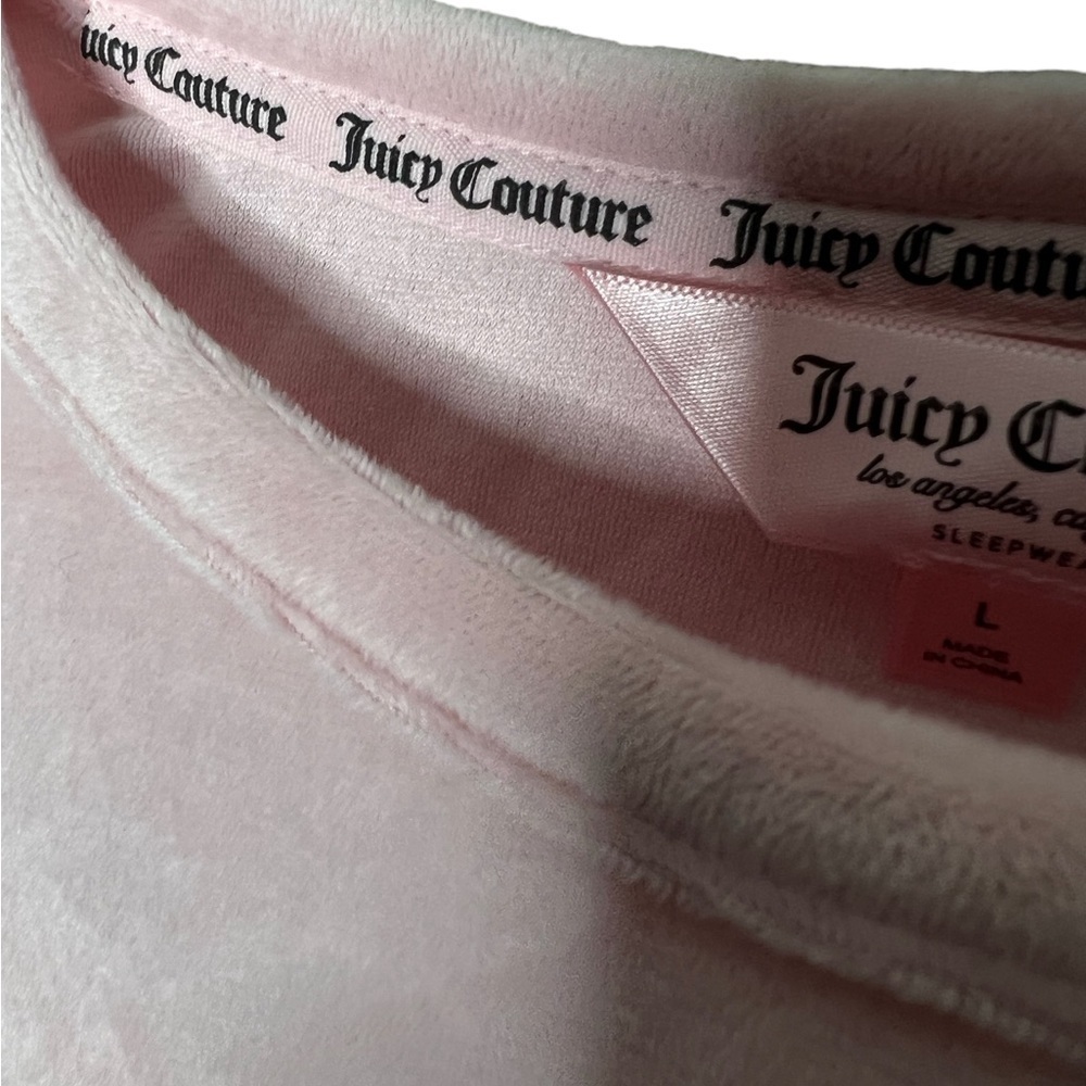 Juicy Couture Y2K Rhinestones Vetvet Fleece Lounge set - Picture 8 of 10